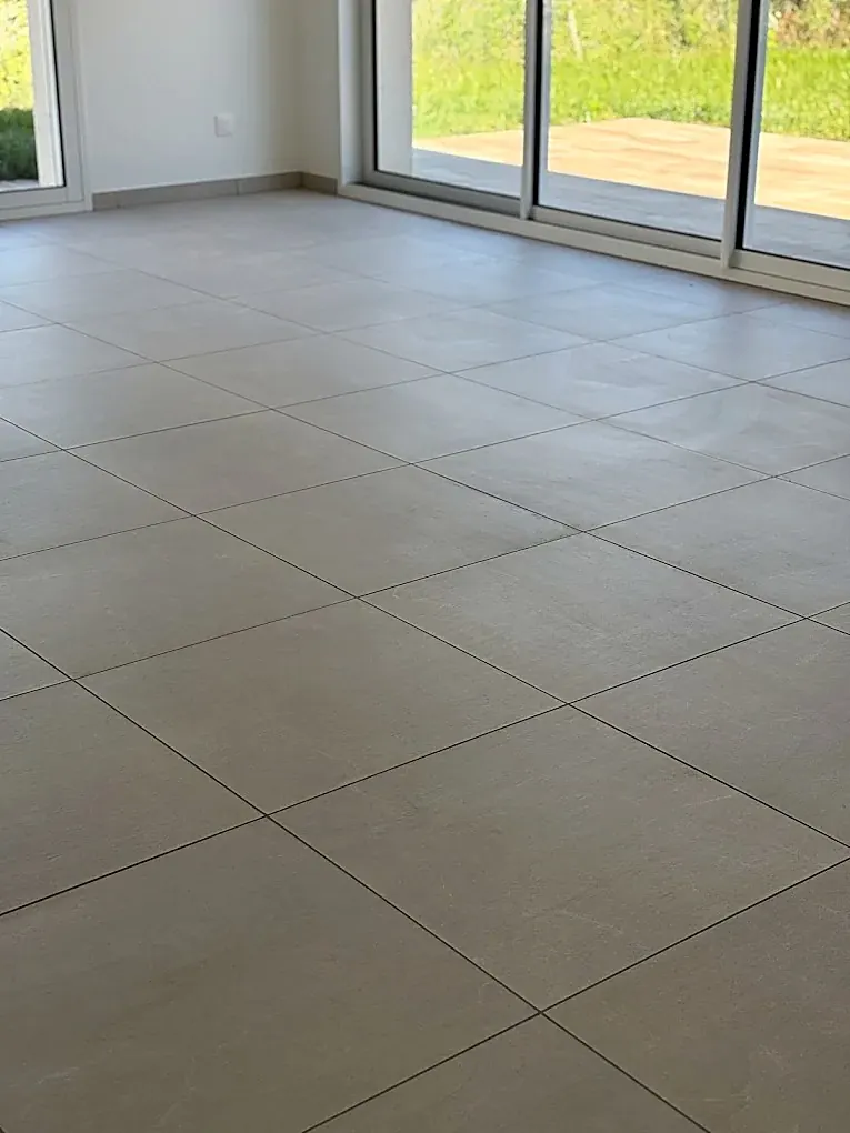 Carrelage nettoyé